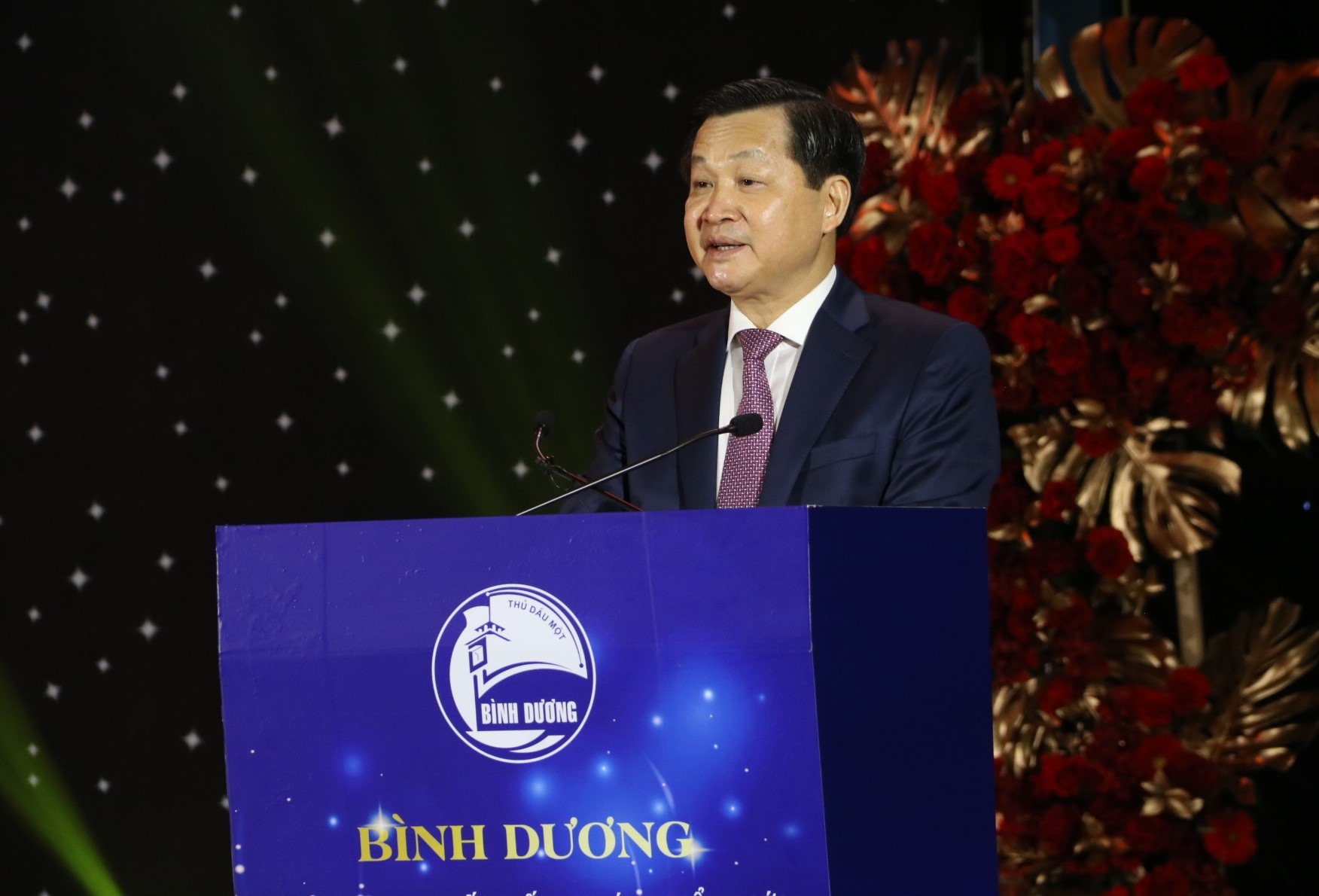 Phó Thủ tướng Chính phủ Lê Minh Khái phát biểu tại chương trình. Ảnh: Đình Trọng