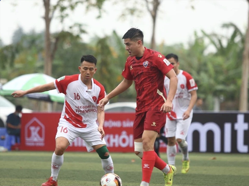 Thiên Khôi FC để thua 1-2 trước DTS FC. Ảnh: Vietsports