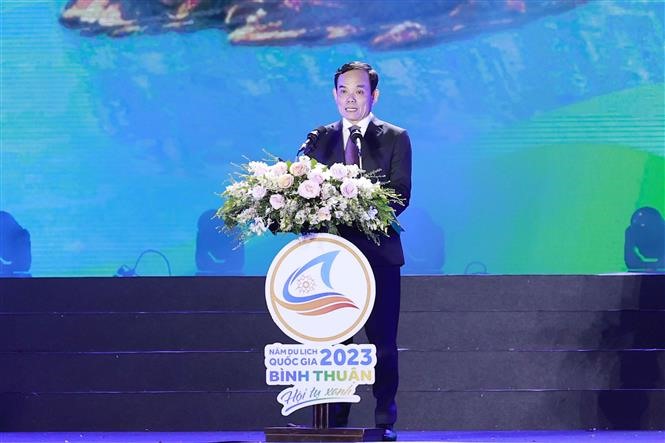 Phó Thủ tướng Trần Lưu Quang phát biểu. Ảnh: Doãn Tấn/TTXVN