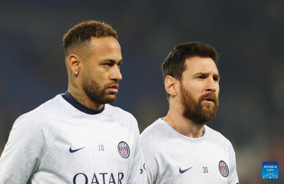 Các ngôi sao của PSG như Messi hay Neymar có thể rời đi sau mùa giải năm nay.  Ảnh: Xinhua