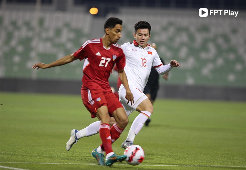 U23 Việt Nam có sự tiến bộ nhất định qua từng trận đấu. Ảnh: FPT
