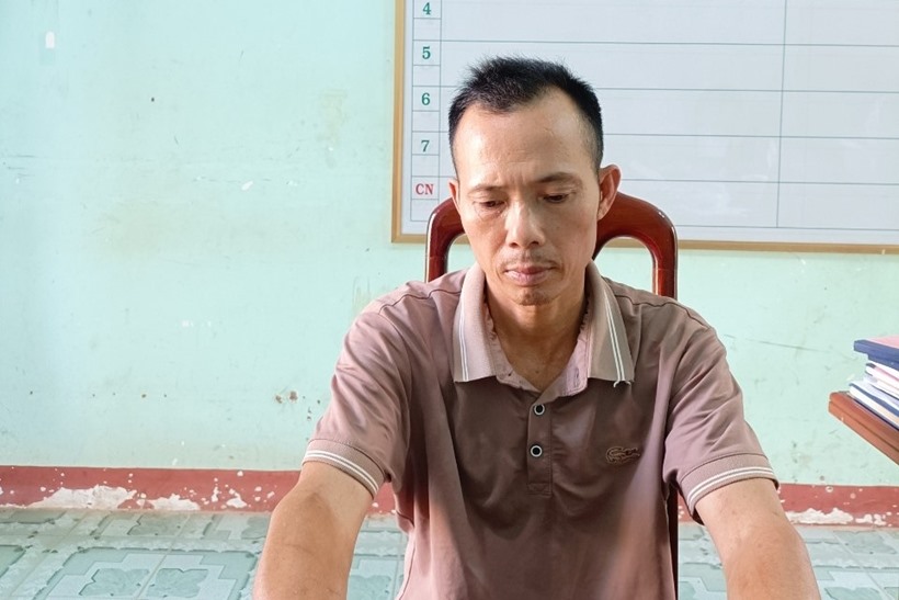 Đối tượng Nguyễn Văn Thành khai nhận đã nhiều lần hiếp dâm con gái riêng của người tình. Ảnh: Viện Kiểm sát Nhân dân huyện Krông Ana