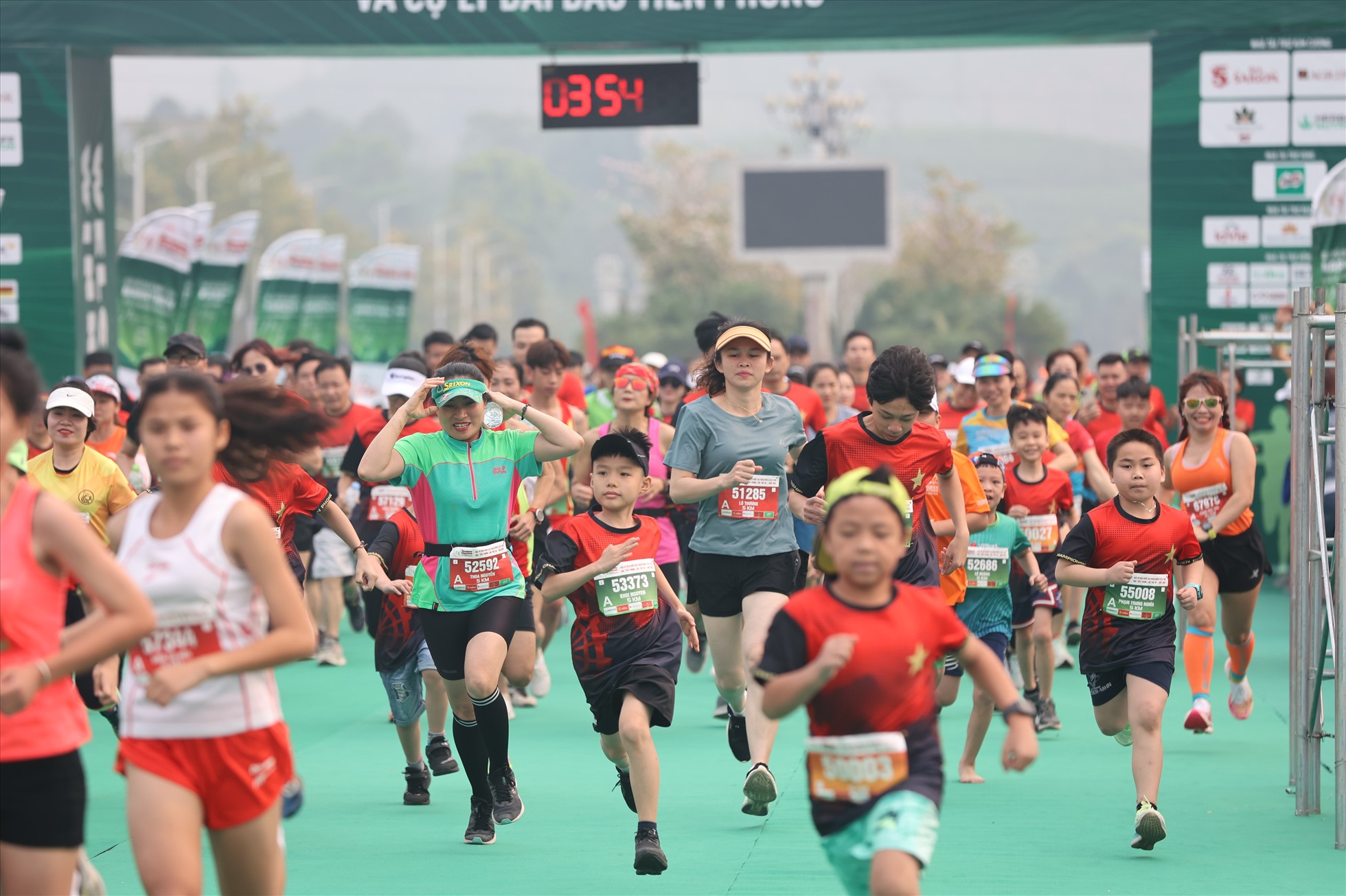 Giải vô địch quốc gia Tiền Phong Marathon diễn ra từ 25-26.3 với sự đồng hành của SABECO và Bia Saigon thu hút hơn 4000 vận động viên tham gia. Nguồn: SABECO