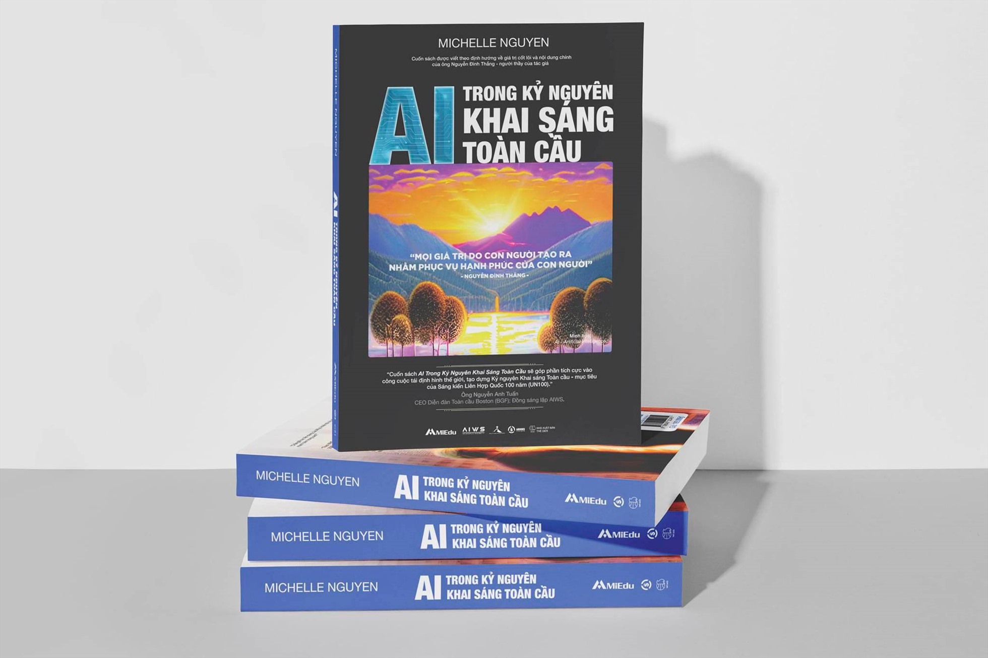 Cuốn sách “AI trong kỷ nguyên khai sáng toàn cầu“. Ảnh: Sbooks