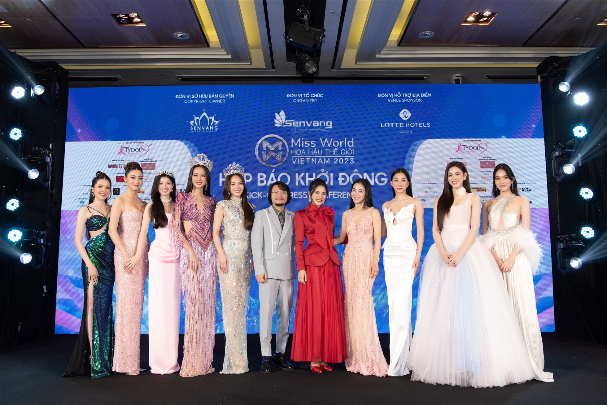 Buổi công bố Miss World Vietnam 2023. Ảnh: Sen Vàng.