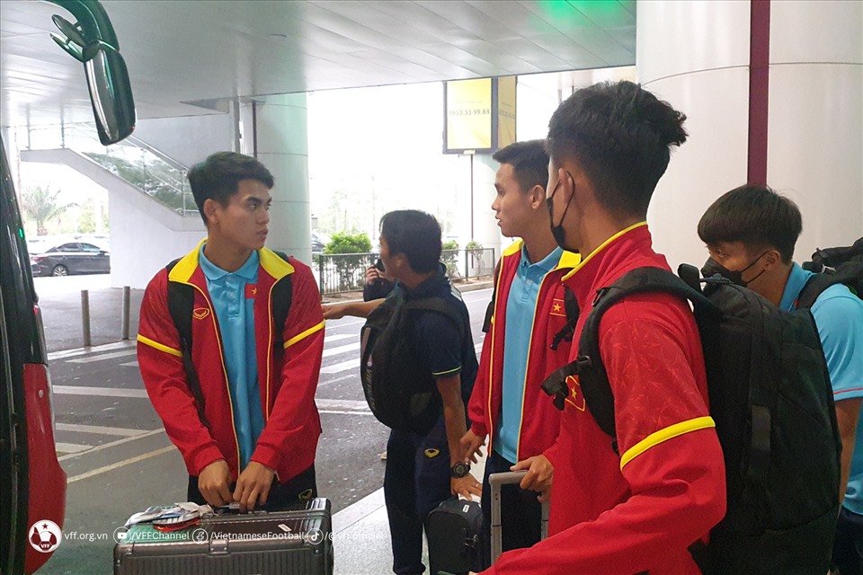 U23 Việt Nam sẵn sàng hướng đến SEA Games 32. Ảnh: VFF