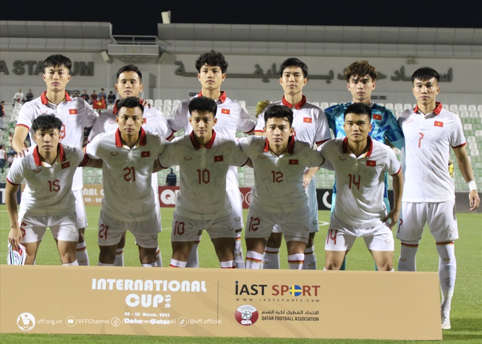 Hầu hết các cầu thủ U23 Việt Nam vừa trở về từ Doha Cup 2023 rất ít có cơ hội được ra sân tại V.League. Ảnh: VFF