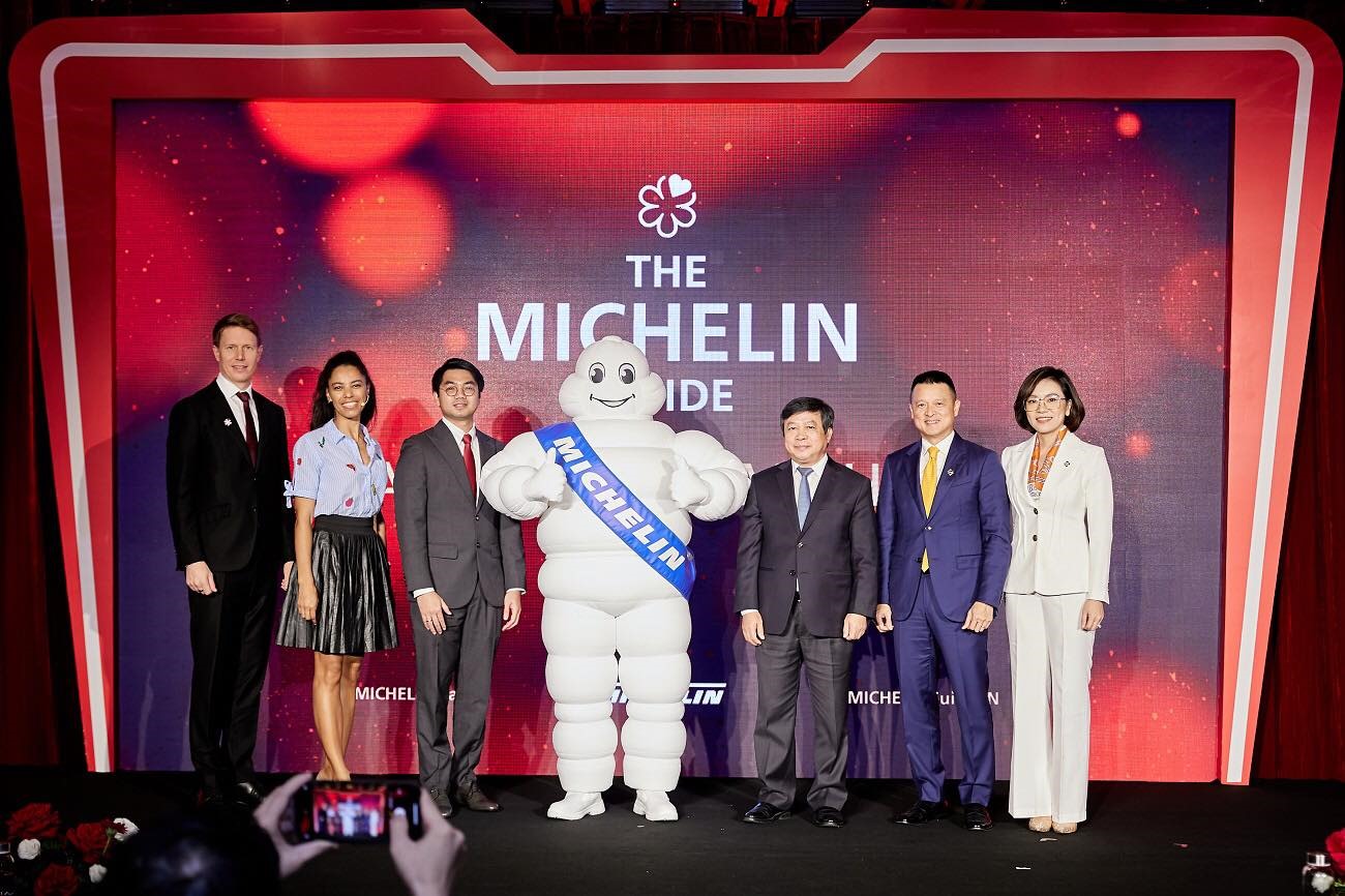 Lễ công bố ra mắt Michelin Guide Việt Nam tháng 12.2022. Ảnh: Sun Group
