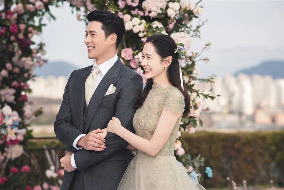 Đám cưới Hyun Bin - Son Ye Jin là một trong những sự kiện nóng nhất showbiz Hàn năm 2022. Ảnh: Naver.