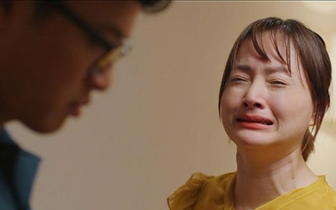 Vân Khánh do Lan Phương thủ vai ở “Thương ngày nắng về” lấy đi nhiều nước mắt của khán giả. Ảnh: VFC.