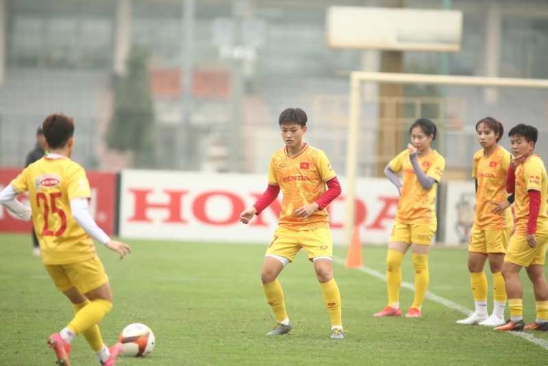 Đội tuyển nữ Việt Nam đã đáp ứng được 80% yêu cầu từ phía ban huấn luyện. Ảnh: VFF