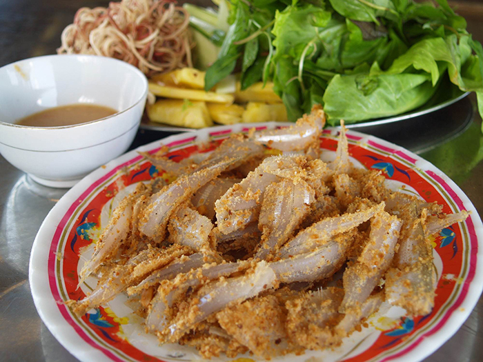 Gỏi cá mai là đặc sản nổi tếng ở thị xã Sông Cầu, Phú Yên. Ảnh: Thị xã Sông Cầu - Phú Yên