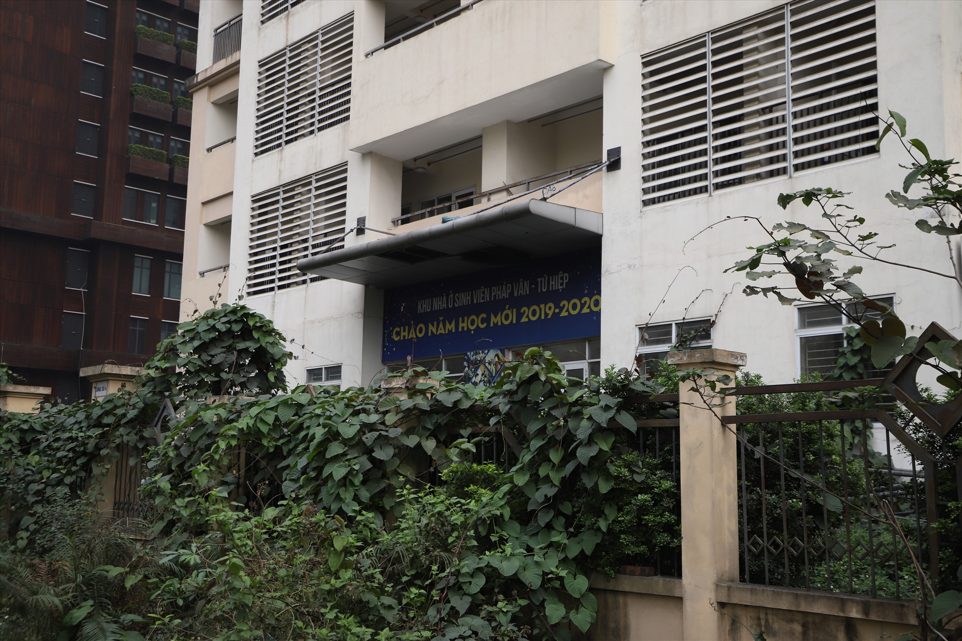 Lần gần nhất tòa nhà A1 đón sinh viên tới thuê là khóa học 2019-2020. Ảnh: Vĩnh Hoàng