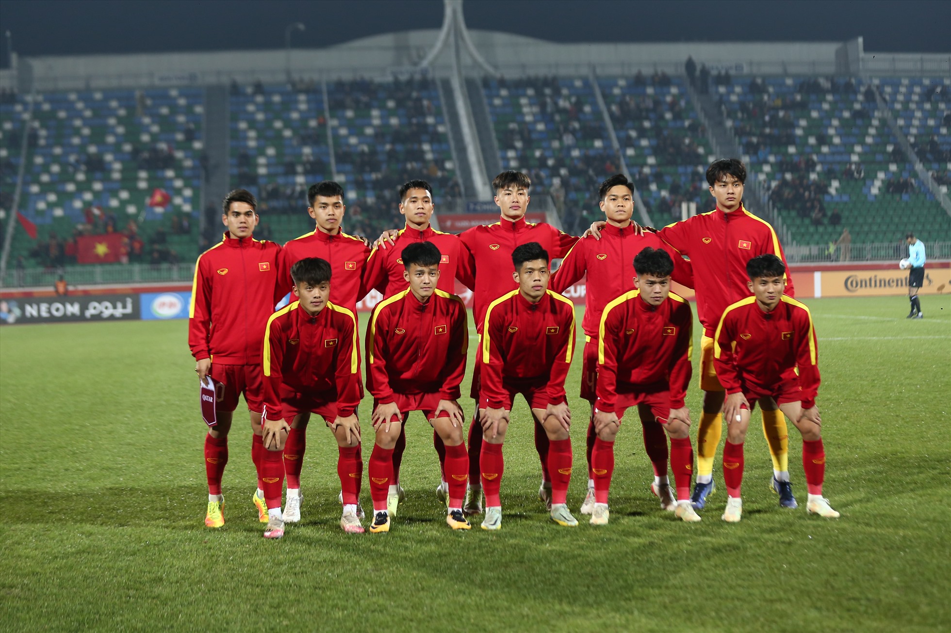 U20 Việt Nam đang có phong độ tốt tại giải U20 Châu Á 2023 sau khi có 2 chiến thắng sau 2 lượt trận. Ảnh: Phan Hồng