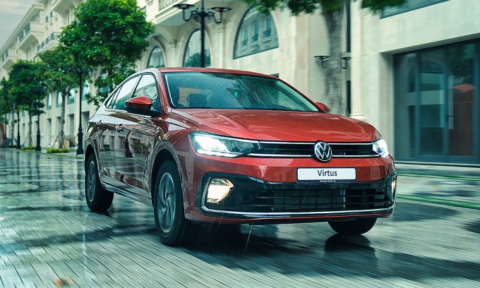 Volkswagen Virtus dự kiến có mức giá khoảng 1 tỉ đồng. Ảnh: Volkswagen.