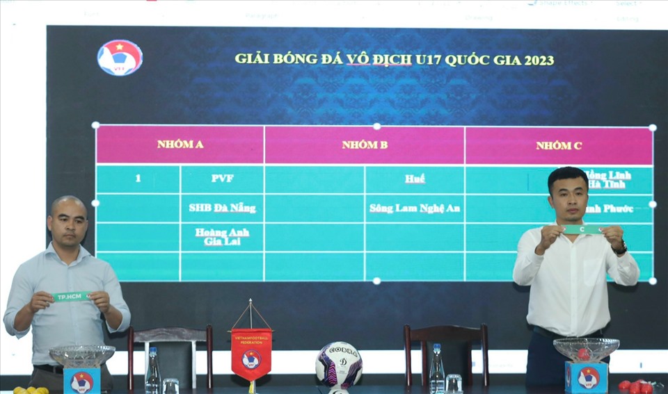U17 Hà Nội và Hoàng Anh Gia Lai rơi vào “bảng tử thần” tại giải U17 Quốc gia 2023. Ảnh: Hoàng Anh