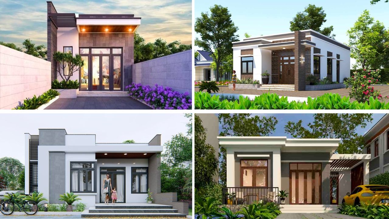Mẫu nhà cấp 4 đẹp giá rẻ 300 triệu: Lựa chọn thông minh cho ngôi nhà của  bạn - Thiết kế nhà đẹp