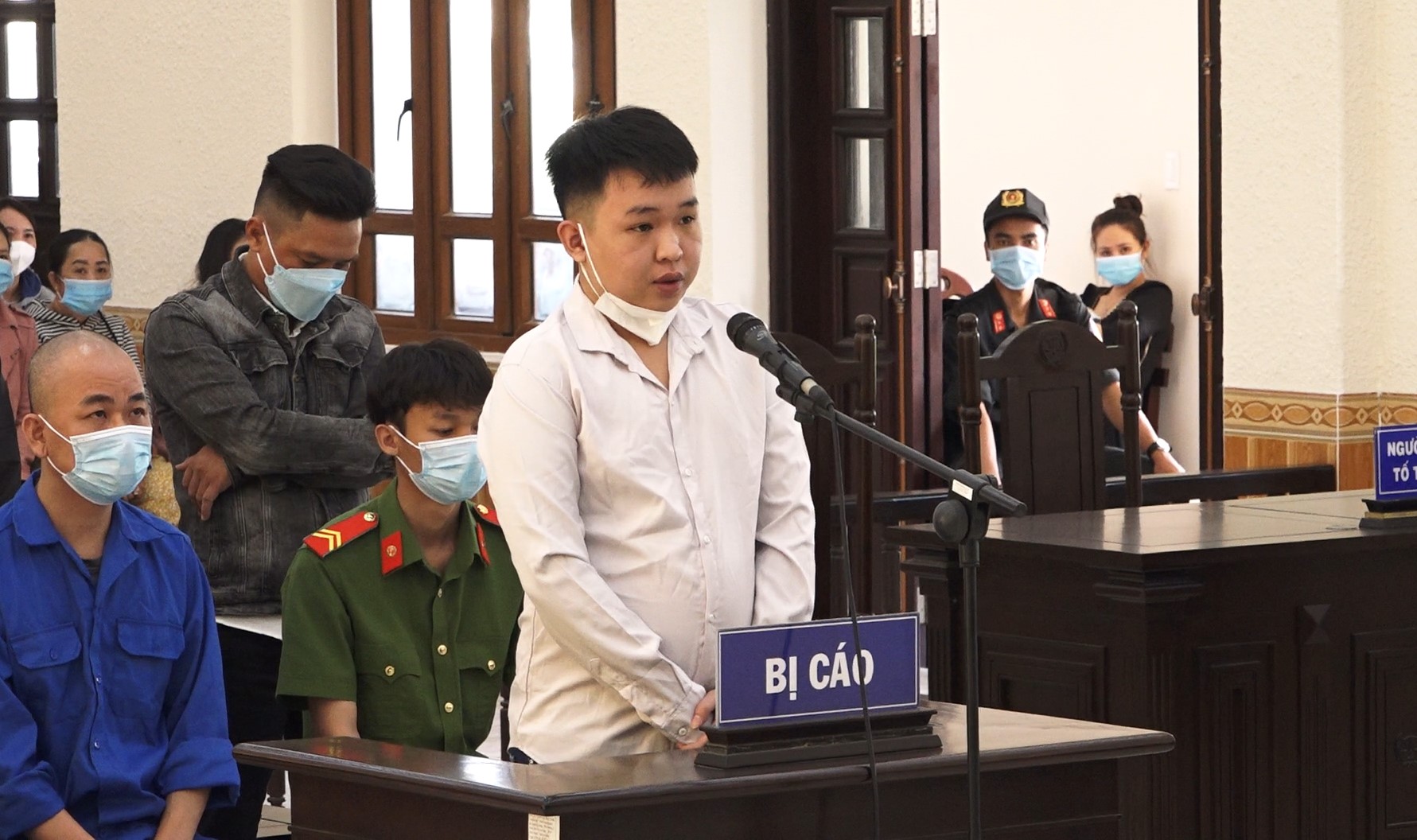 Bị cáo Võ Lam Trường tại tòa. Ảnh: Duy Tuấn