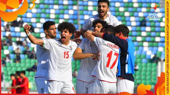 U20 Iran nâng tỉ số lên 3-1. Ảnh: AFC