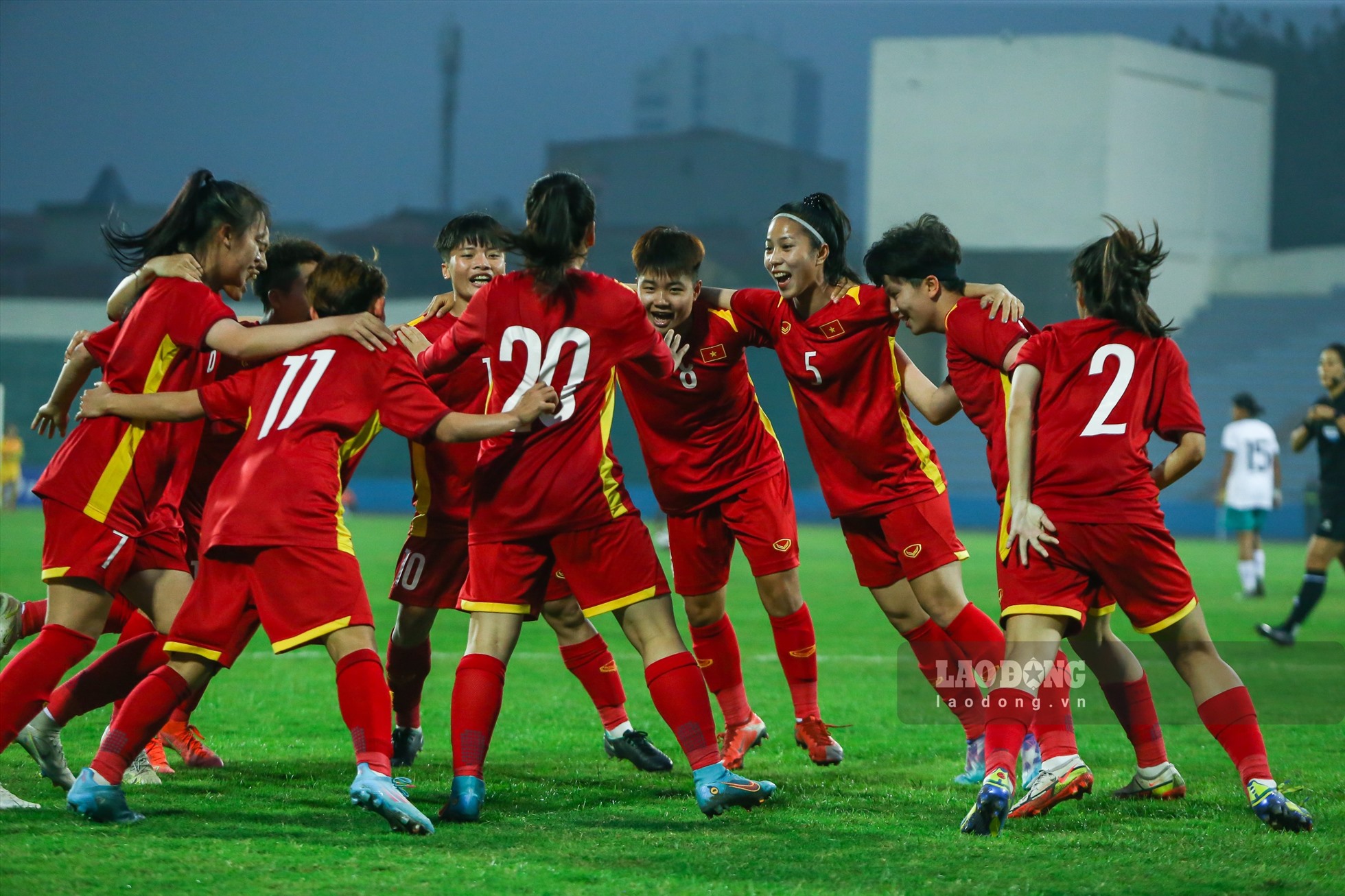 Trận đấu kết thúc với tỉ số 3-0 dành cho U20 nữ Việt Nam.