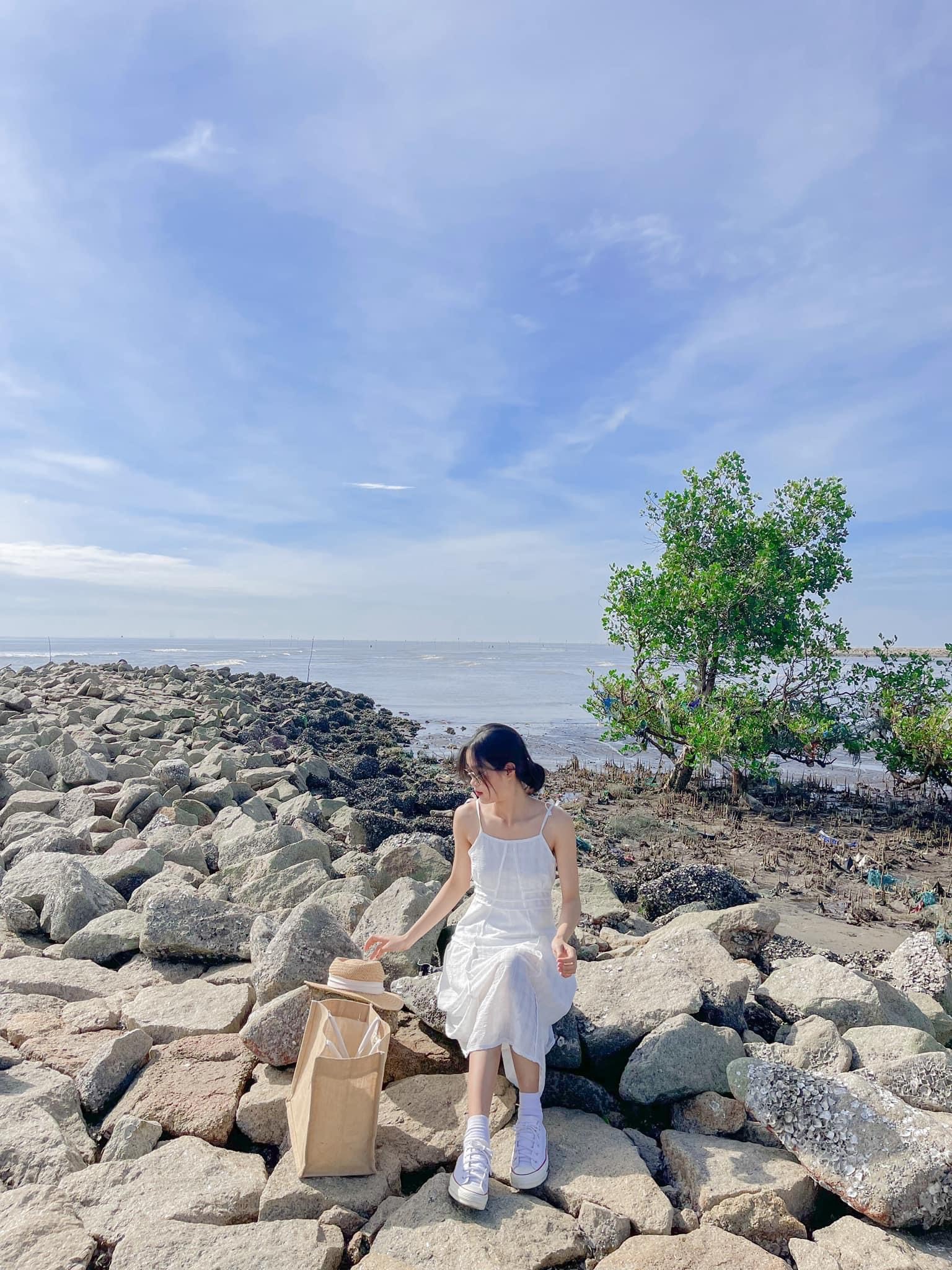 Đảo Thanh An với thiên nhiên tuyệt đẹp, đây là địa điểm phượt gần Sài Gòn đi về trong ngày. Ảnh: Thu Hà