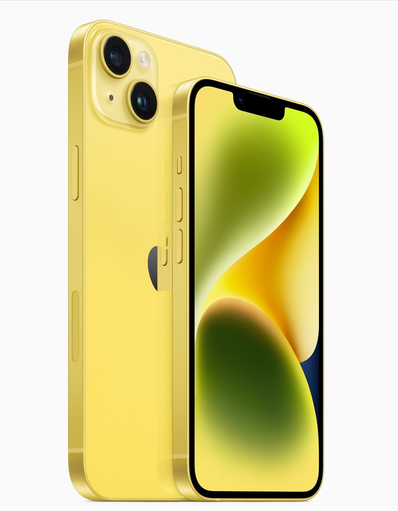 Phiên bản iPhone 14 màu vàng khá bắt mắt. Ảnh: Apple