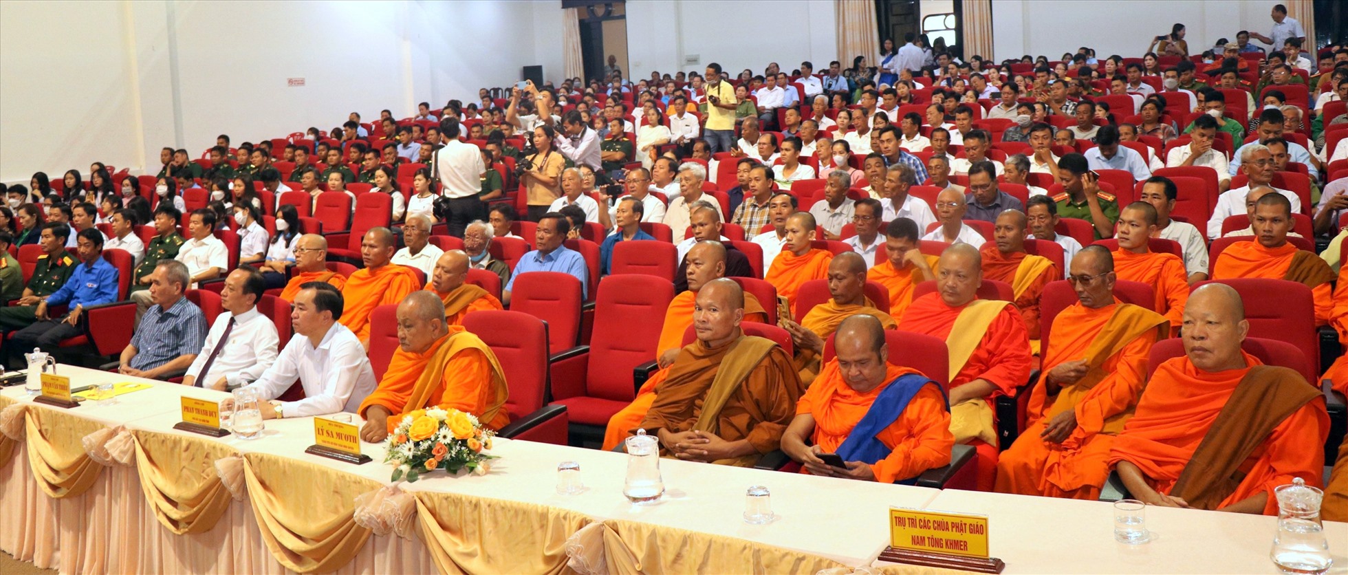 tỉnh Bạc Liêu tổ chức họp mặt mừng Tết Chôl Chnăm Thmây năm 2023. Ảnh: Nhật Hồ