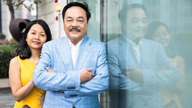 Ông Trần Quí Thanh và con gái lập hàng chục công ty liên quan bất động sản với vốn khủng rồi lại giải thể chỉ trong gian ngắn. Ảnh: Nguồn Tân Hiệp Phát