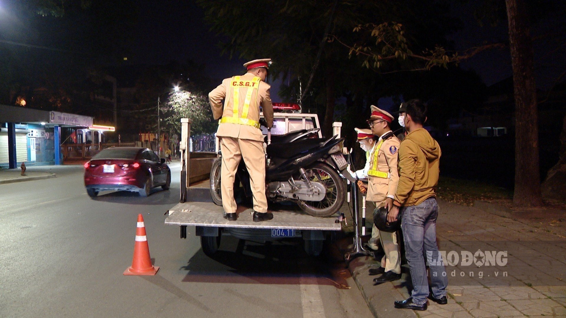 Lực lượng chức năng tỉnh Ninh Bình đã tạm giữ 1.606 phương tiện ôtô, xe máy và xe đạp điện. Ảnh: Diệu Anh