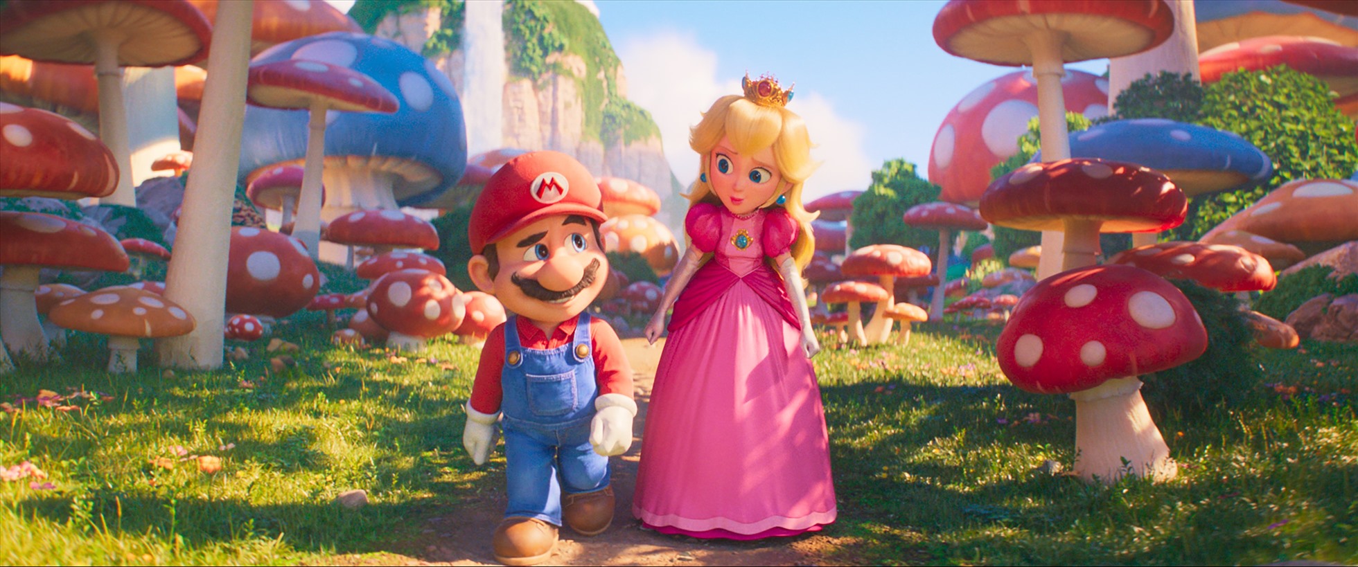 công chúa Peach sẽ đồng hành cùng Mario. Ảnh: Nhà sản xuất