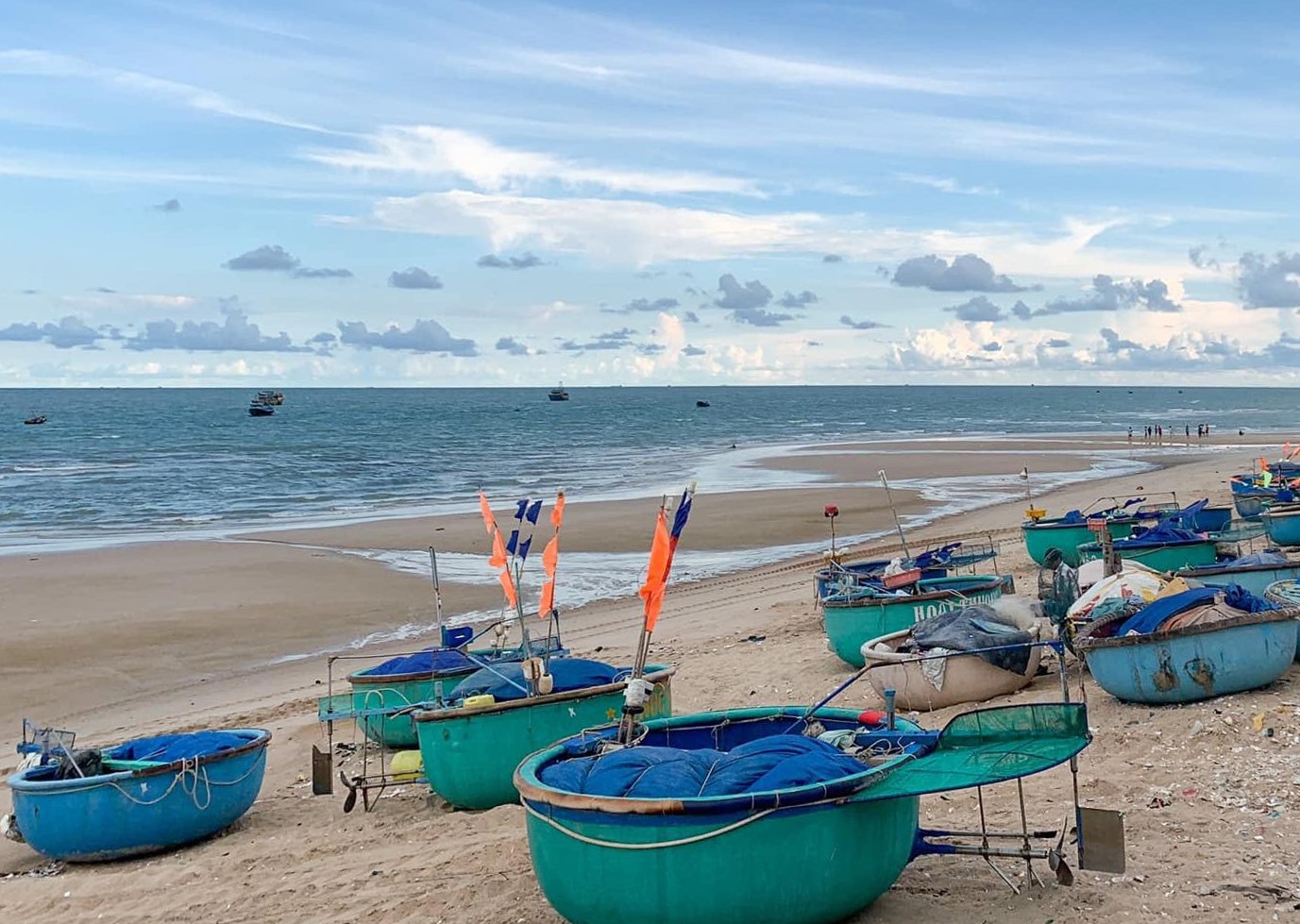 Nơi đây sở hữu bãi cát vàng, nước biển trong xanh hiền hoà. Ảnh: Sở Du lịch - Bà Rịa - Vũng Tàu