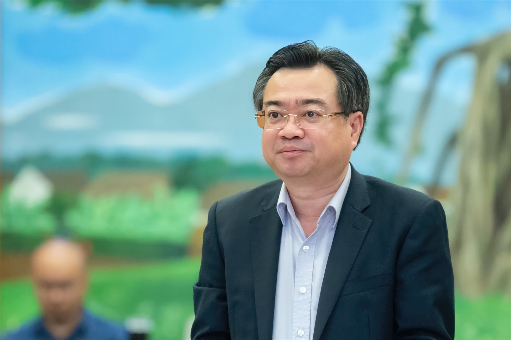 Bộ trưởng Bộ Xây dựng Nguyễn Thanh Nghị. Ảnh: Phạm Thắng