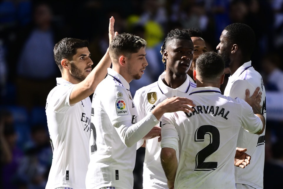 Real Madrid đang thành công với chính sách thu hút các tài năng trẻ.  Ảnh: AFP