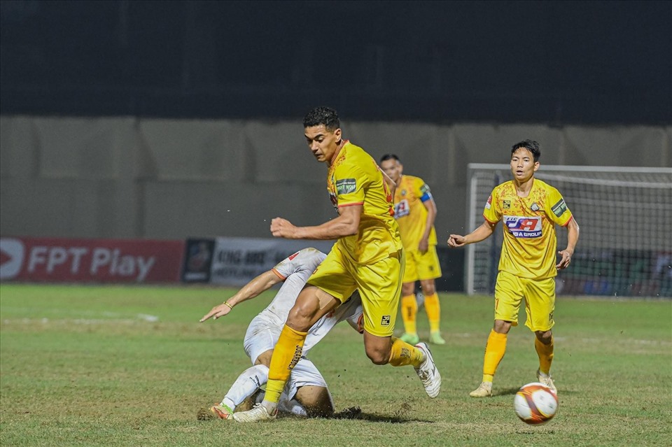 Câu lạc bộ Thanh Hoá đang bay cao trên bảng xếp hạng sau 5 vòng đấu. Ảnh: Thanh Hoá FC