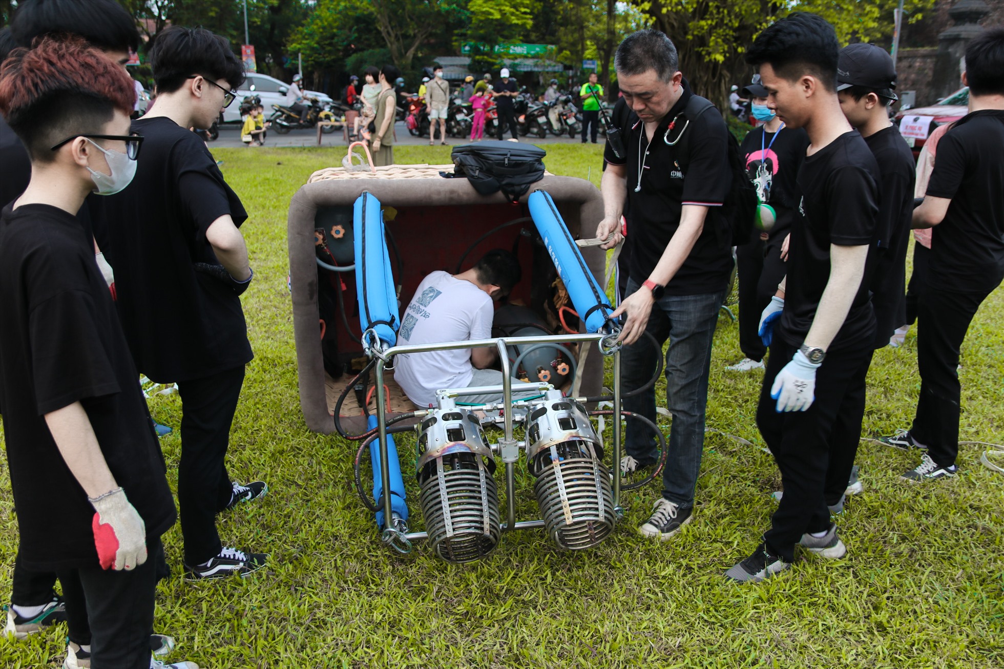 Công tác chuẩn bị kỹ càng đảm bảo an toàn trước mỗi chuyến bay.