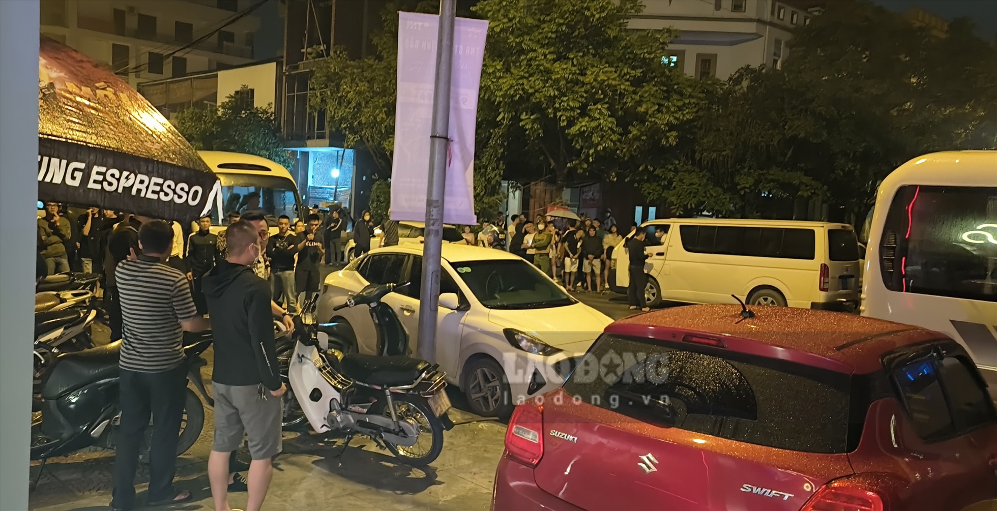Quán bar club iCloud bị kiểm tra đột xuất đêm ngày 14, rạng sáng ngày 15.4 gây xôn xao dư luận tại Thái Bình. Ảnh: Trung Du