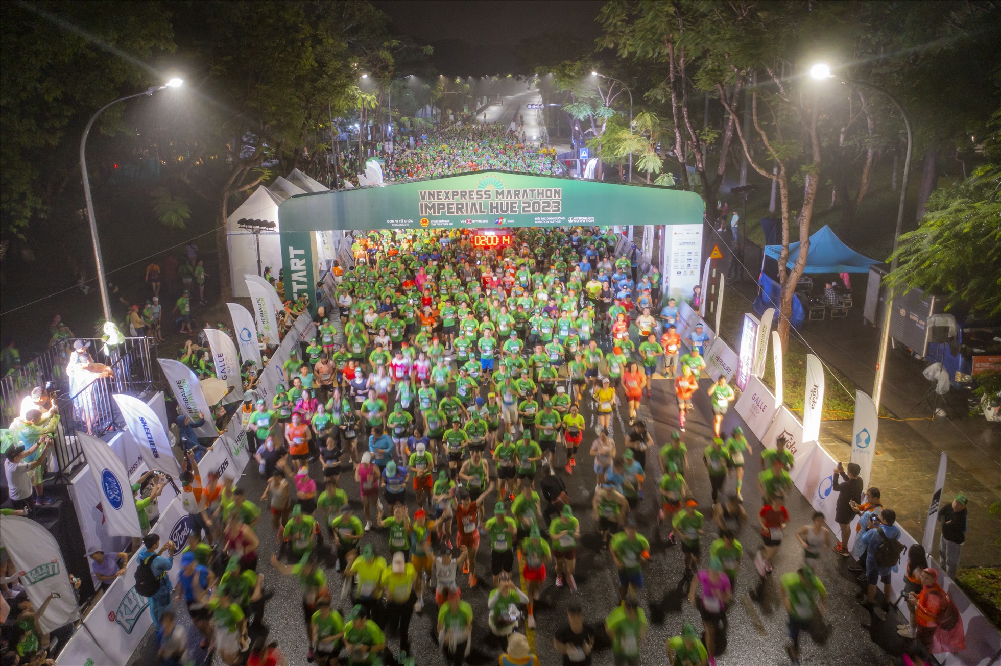 Ngày 16.4, tại TP. Huế đã diễn ra giải chạy VnExpress Marathon Imperial Hue 2023.