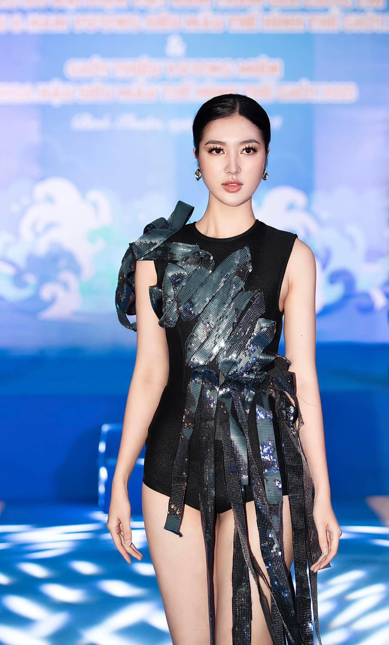Sở hữu chiều cao ấn tượng - 1m8, hiện Tuệ Như đang là người mẫu tự do được 2 năm. Cô thường xuyên tham gia các show diễn của các nhà thiết kế nổi tiếng trong nước. Ảnh: Nhân vật cung cấp
