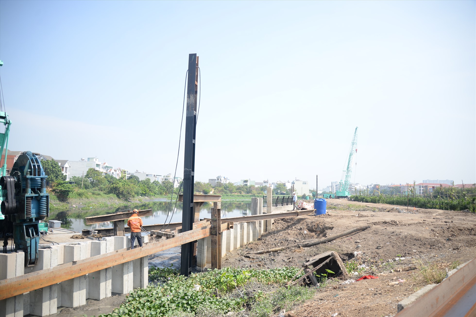 Dự án xây hạ tầng, cải tạo kênh Tham Lương - Bến Cát - rạch Nước Lên tổng vốn 8.200 tỉ đồng được khởi công cuối tháng 2 năm nay.