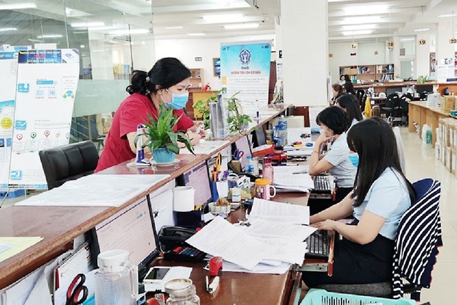Công thức tính bảo hiểm xã hội 1 lần được dựa theo Điều 19 Thông tư 59/2015/TT-BLĐTBXH. Ảnh minh hoạ: BHXH Việt Nam.