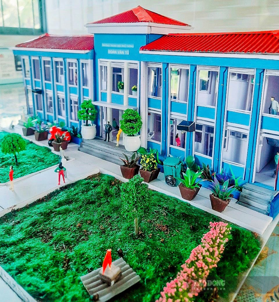 Hướng dẫn làm mô hình trường học  Mô hình Tầm Nhìn Việt