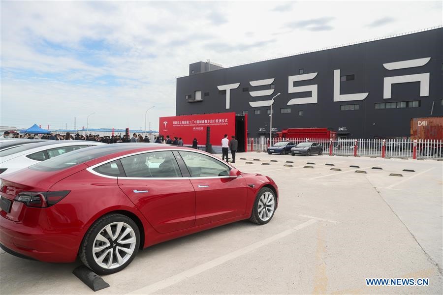 Doanh thu ôtô của Tesla đã đạt 19,96 tỉ USD trong quý I/2023. Ảnh: Xinhua