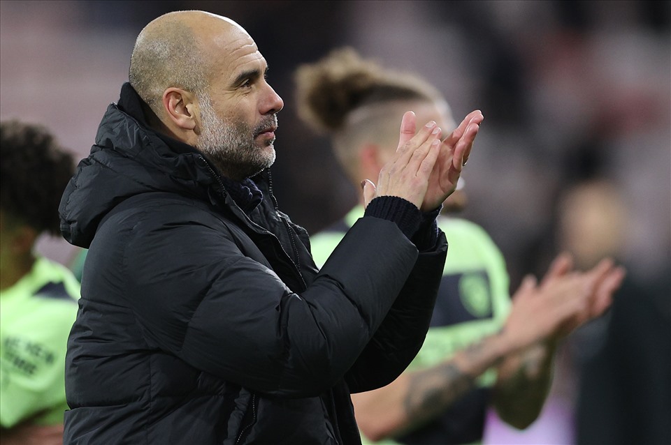 Pep Guardiola là thiên tài về chiến thuật. Ảnh: AFP