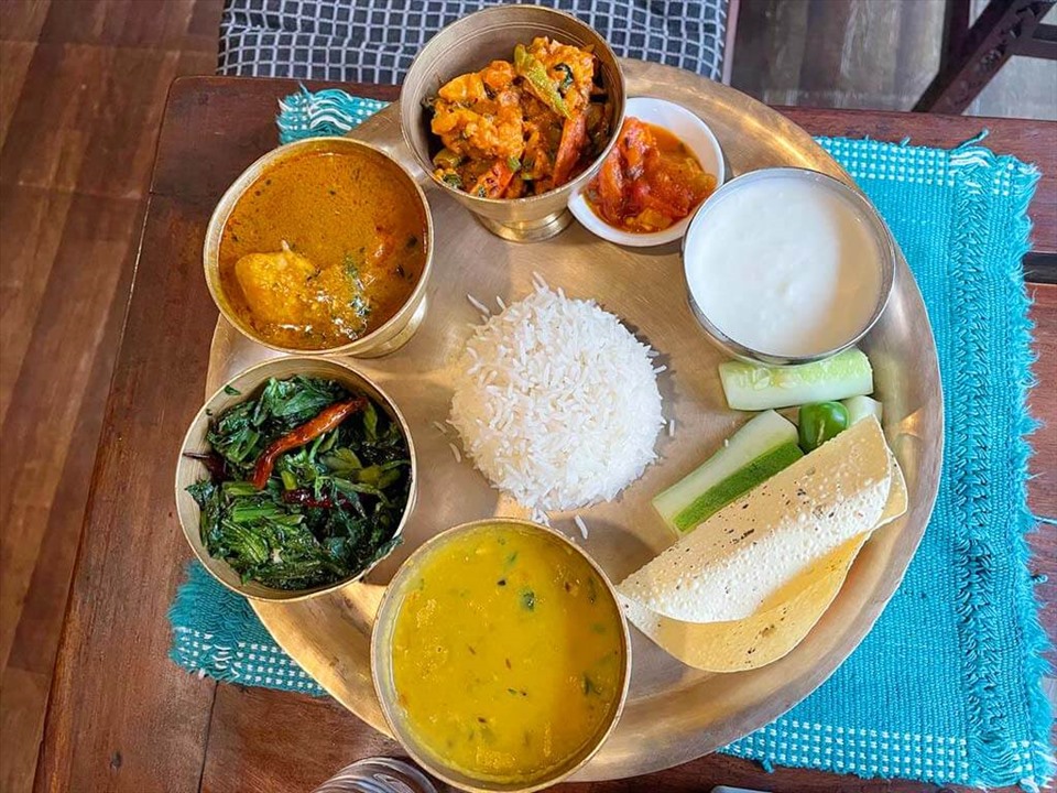 Dal Bhat. Ảnh: Abby's Plate