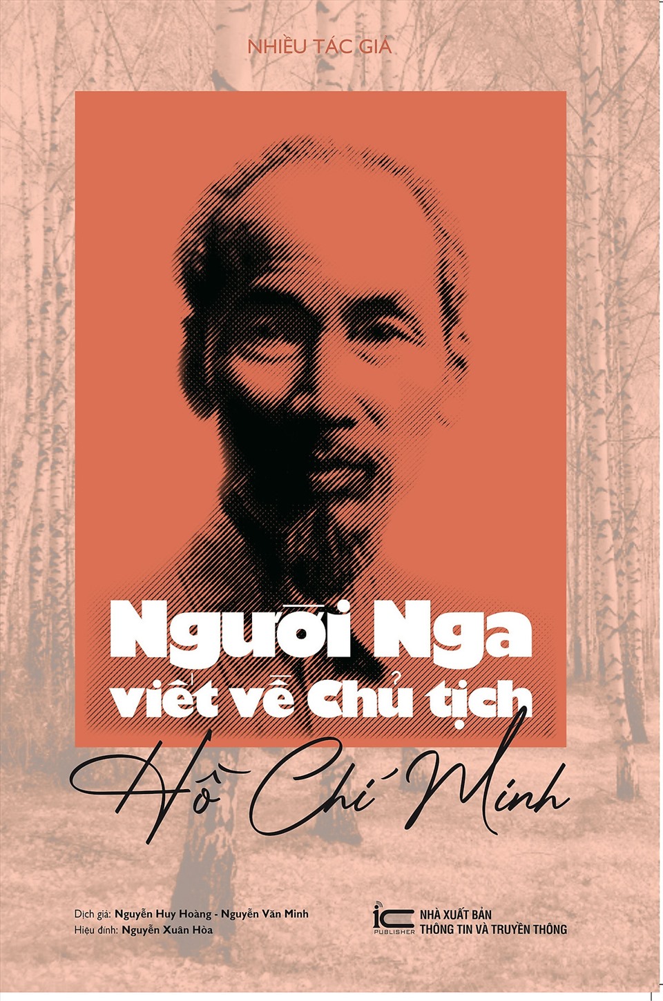 Cuốn sách “Người Nga viết về Chủ tịch Hồ Chí Minh“. Ảnh: Nhà xuất bản