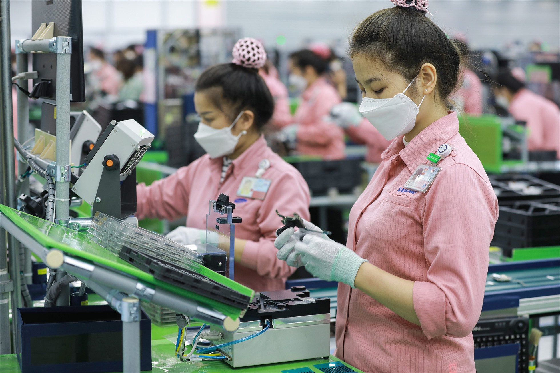 Samsung là nhà đầu tư Hàn Quốc lớn nhất và cũng là nhà đầu tư nước ngoài lớn nhất tại Việt Nam với tổng vốn đầu tư đăng kí gần 20 tỉ USD. Ảnh: Samsungvina