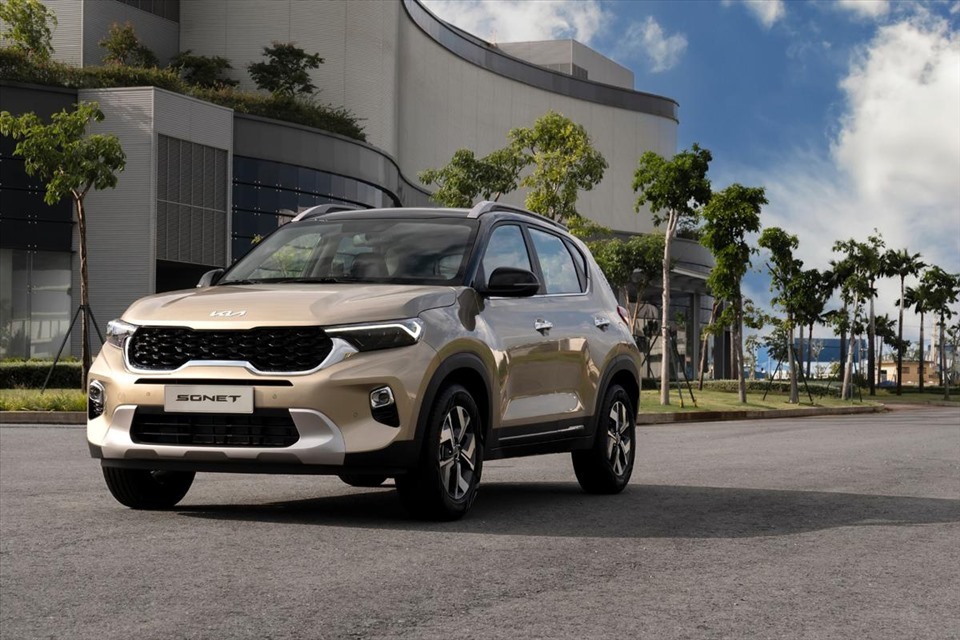 Thiết kế của mẫu xe Kia Sonet. Ảnh: Kia.