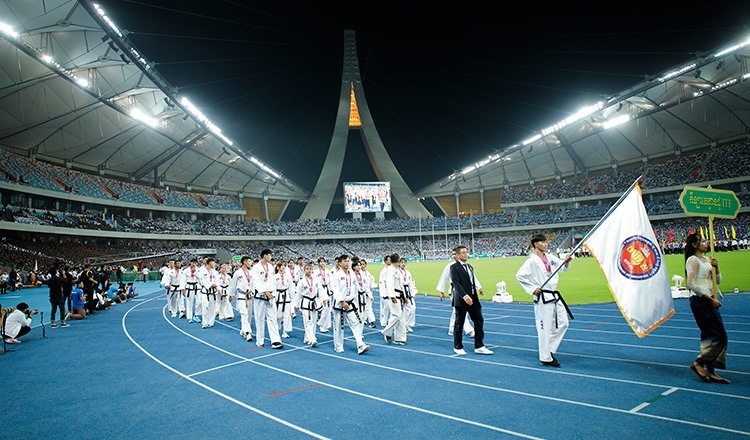 Campuchia lần đầu tiên đăng cai Đại hội Thể thao Đông Nam Á (SEA Games) sau 64 năm được tổ chức. Ảnh: Khmer Times