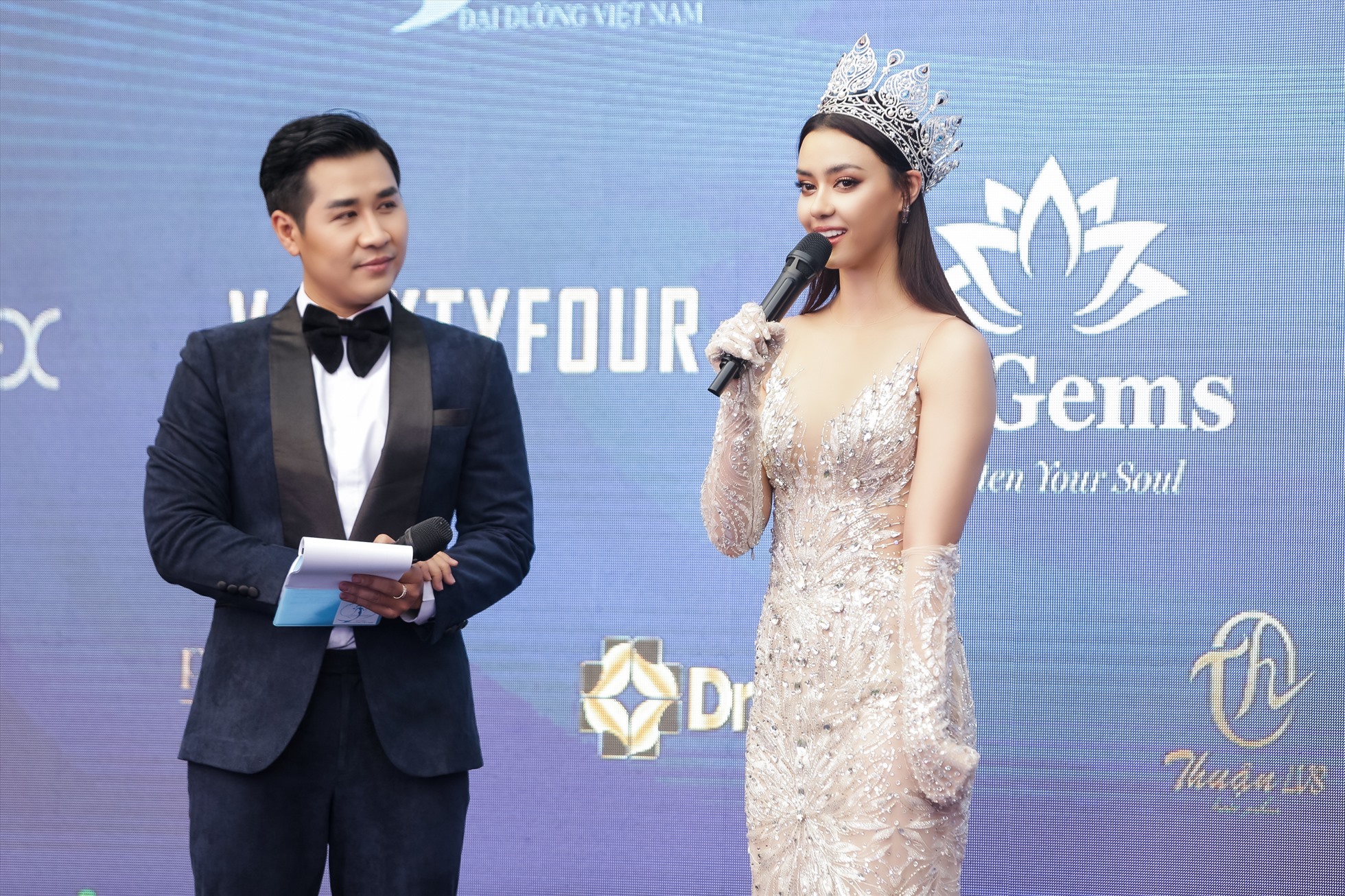 Hoa hậu Hoàn vũ Thái Lan xuất hiện tại sự kiện. Ảnh: Ban tổ chức.