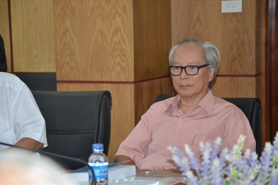 TS Lê Viết Khuyến - Phó Chủ tịch Hiệp hội Các trường đại học, cao đẳng Việt Nam. Ảnh: Huyên Nguyễn